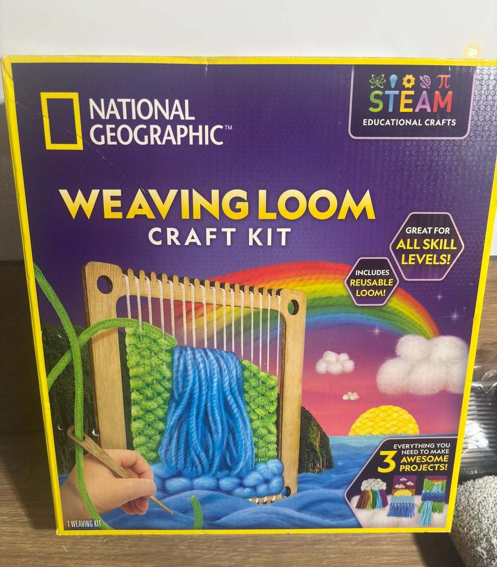 National Geographic Weaving Loom Craft Kit